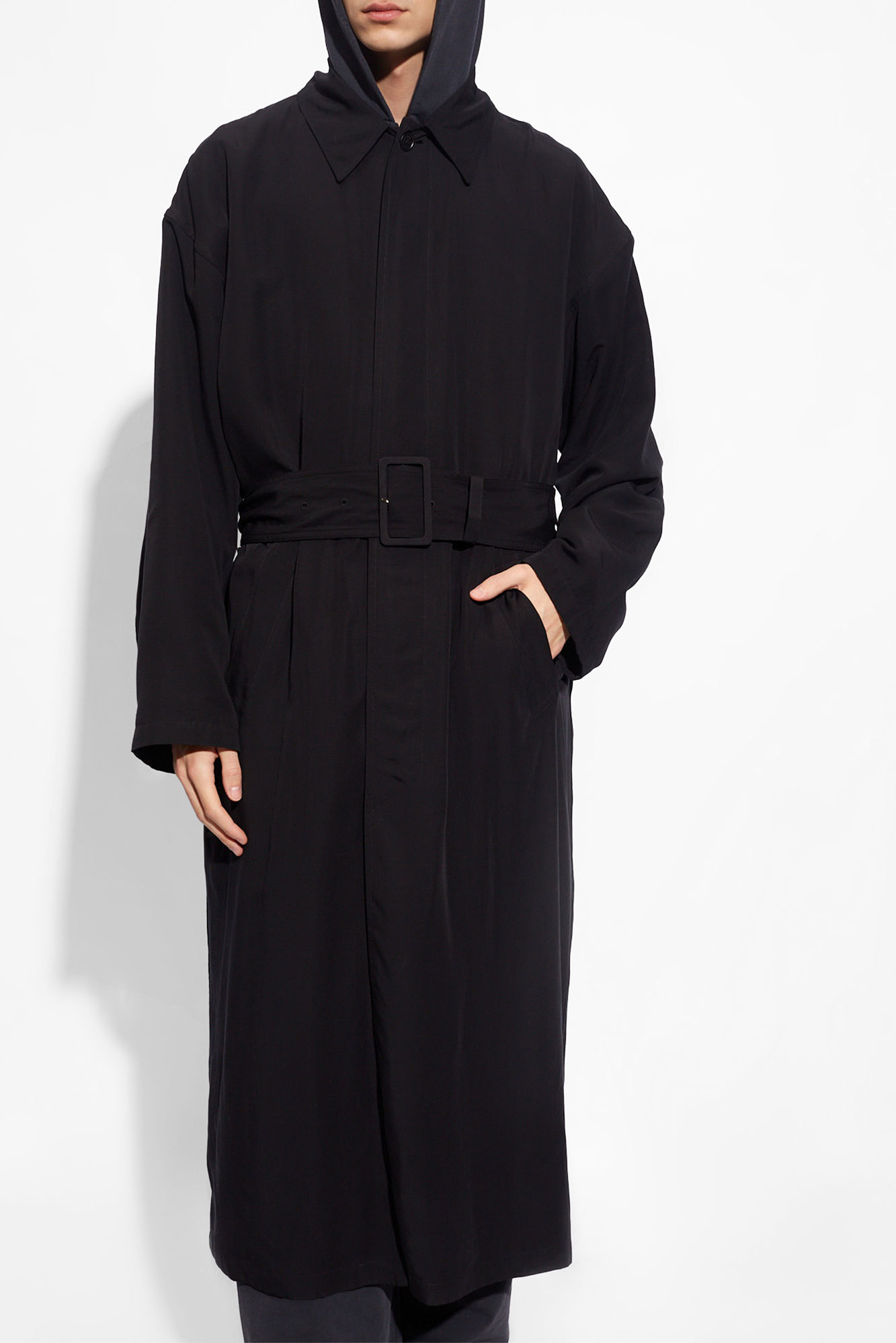 コート BALENCIAGA COAT Balenciaga Cropped Trench Coat | Neutrals | FARFETCH